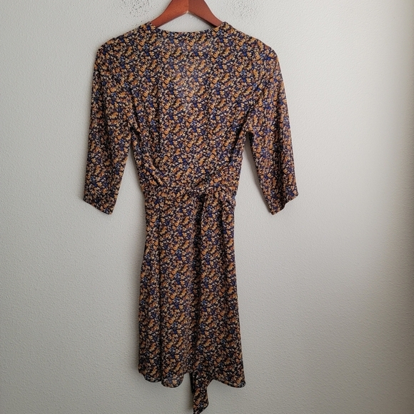 Sezane Ambroise Dress in Marine Flowers size 36 NWT - Picture 5 of 10